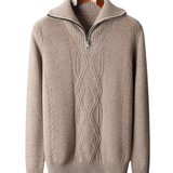 Taranto Merino Wool Zip Sweater