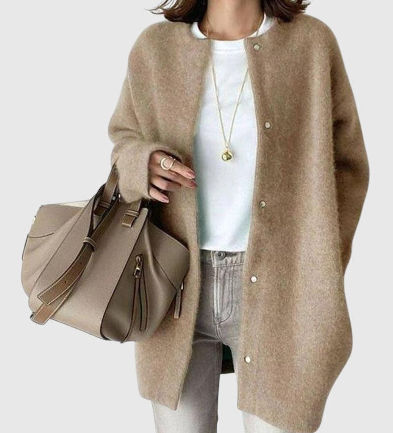 Julie – Minimalistický prodloužený kardigan