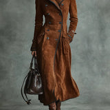 Renata | Dlouhý kabát s černými detaily