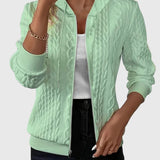 Lena™ - Mikina s kapucí a zipem