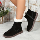 Lucinka | Dámské boty v jednobarevném provedení, na boční zip, měkká podrážka, boty s termo podšívkou