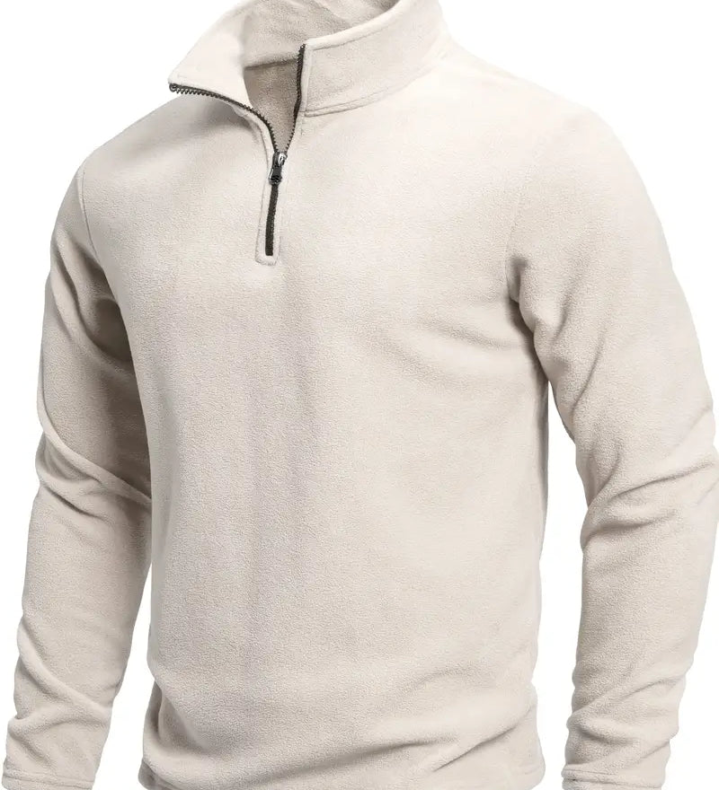 Long Sleeve Zip Sweater