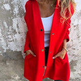 Adelina | Svetřík s knoflíky a kapucí