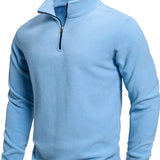 Long Sleeve Zip Sweater