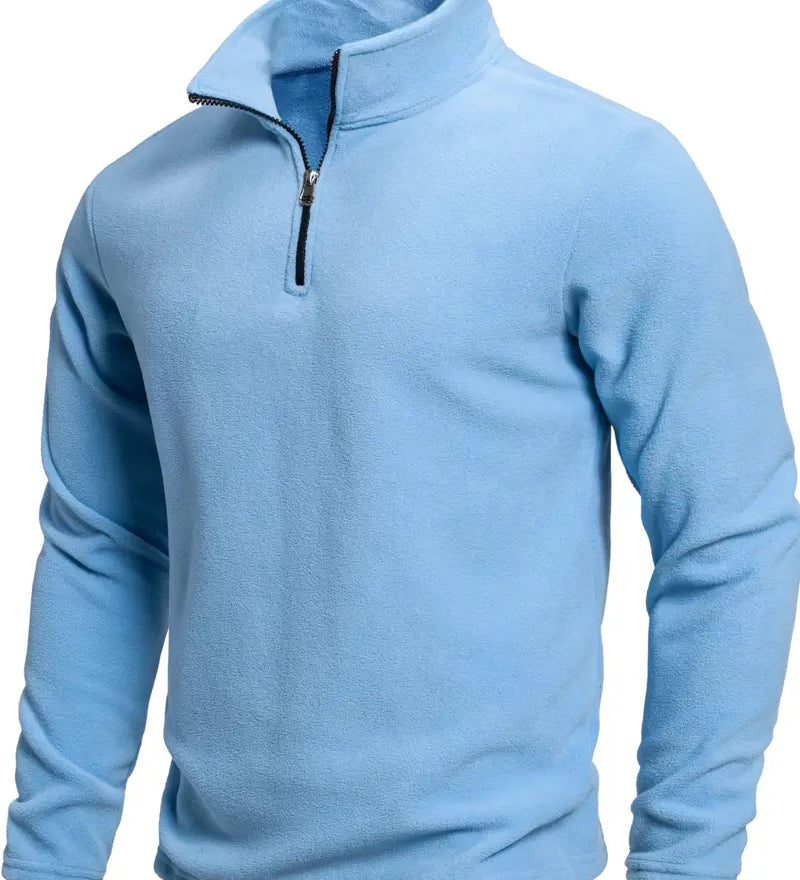 Long Sleeve Zip Sweater