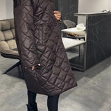 Ofira – Dvouvrstvý prošívaný kabát s leopardí podšívkou