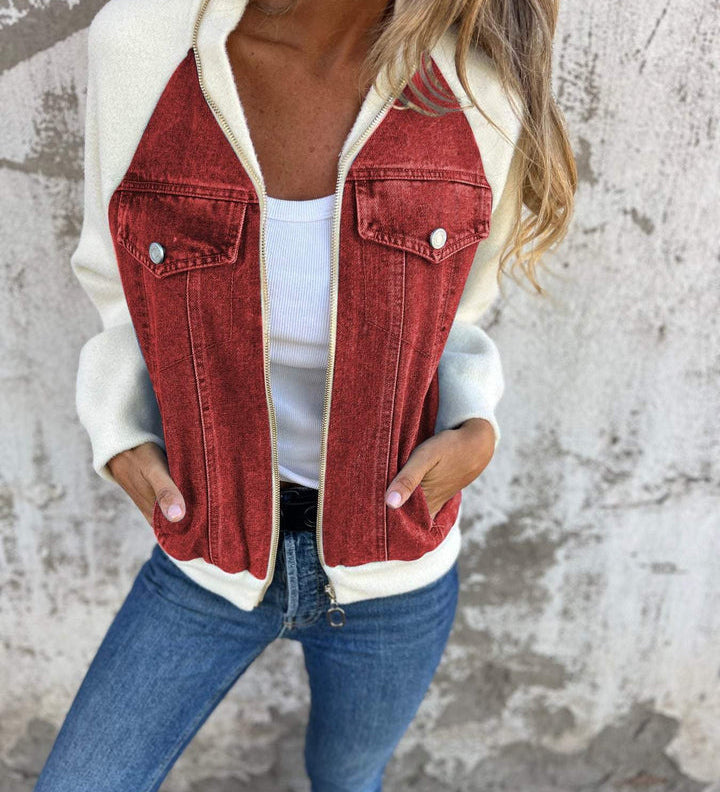 Hana™ | Unikátní džínová bunda s vintage nádechem