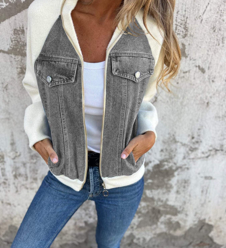 Hana™ | Unikátní džínová bunda s vintage nádechem