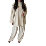 Ingrid – Oversize souprava v žebrovaném stylu