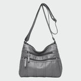 Měkká kožená taška přes rameno