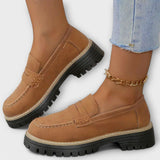 Primrose | Retro platformové mokasíny