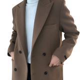 Dvouřadový Pánský Kabát