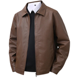 Elegantní Kožená Bomber